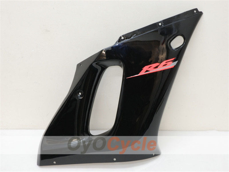 Kit de carénages à injection pour YZF-R6 98-02 - Noir - Style usine #OYO87900996