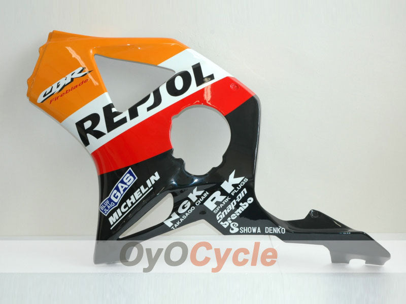 Kit de carénage à injection pour CBR900RR 954 02-03 - Rouge, Noir - Repsol #OYO87902751