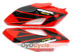 Kit de carénage injecté pour CBR1000RR 04-05 - Rouge, noir - Style usine #OYO87900514