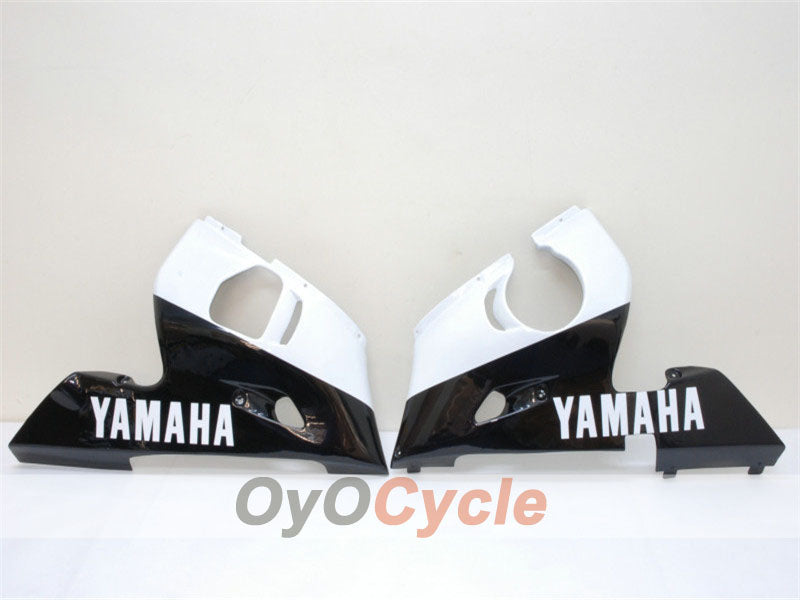 Kit de carénage d'injection pour YZF-R6 98-02 - Jaune, blanc - Style d'origine #OYO87900997