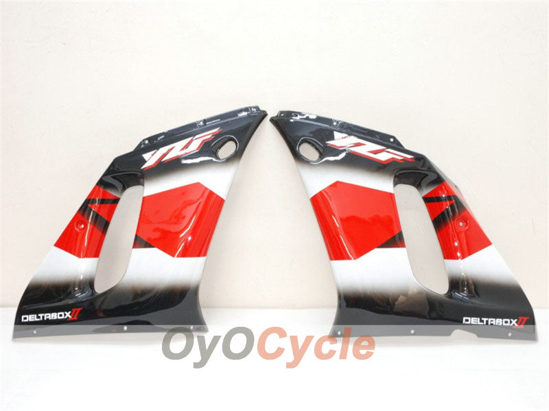 Kit de carénage d'injection pour YZF-R6 98-02 - Rouge, noir - Style d'origine #OYO87900999 Image secondaire du produit
