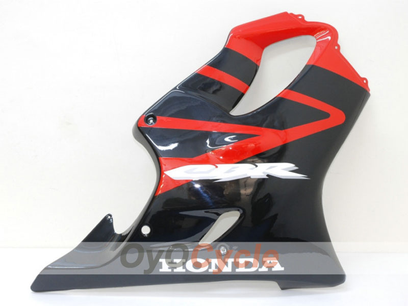 Kit de carénage à injection pour CBR600F4i 04-07 - Rouge, Noir - Style usine #OYO87900207