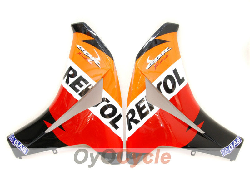 Kit de carénage injecté pour CBR1000RR 08-11 - Orange, Noir - Repsol #OYO87900720