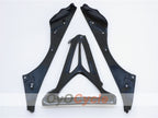 Kit de carénage d'injection pour YZF-R6 98-02 - Jaune, blanc - Style d'origine #OYO87900997