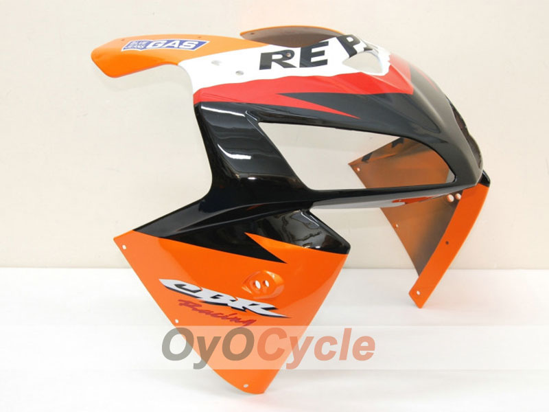 Kit de carénage à injection pour CBR600RR 05-06 - Orange, Noir - MICHELIN, RK, Repsol #OYO87900327