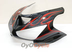 Kit de carénages injectés pour NINJA ZX-6R 05-06 - Rouge, Noir - Flame #OYO87901865