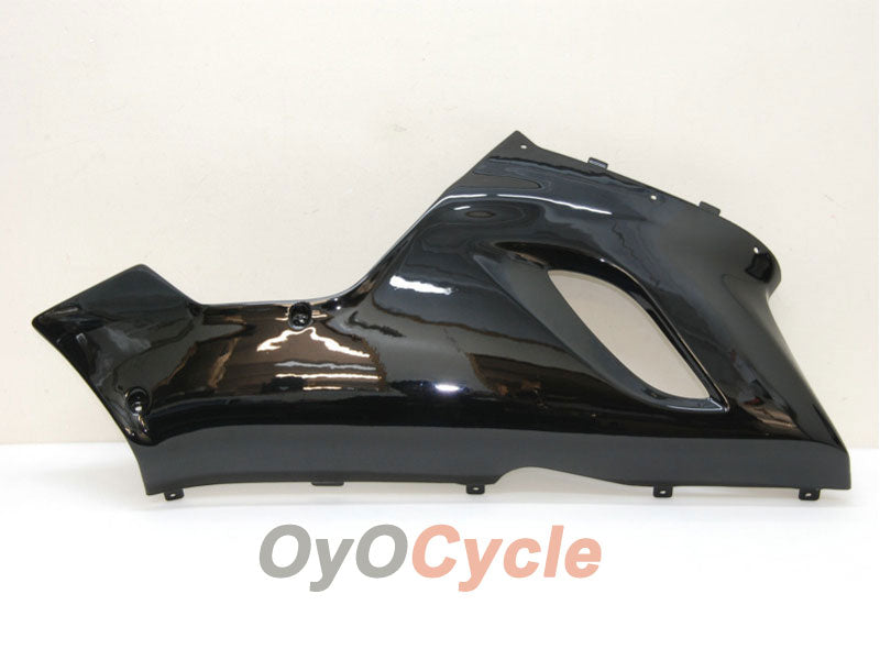 Kit de carénages injectés pour NINJA ZX-6R 05-06 - Rouge, Noir - Flame #OYO87901865