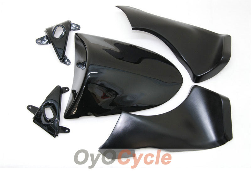 Kit de carénages injectés pour NINJA ZX-6R 05-06 - Rouge, Noir - Flame #OYO87901865