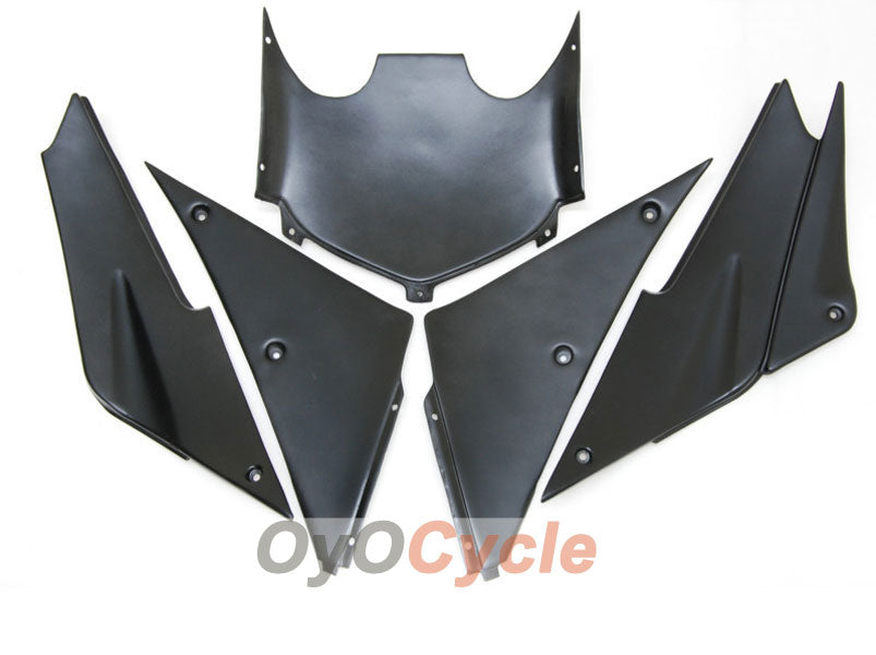 Kit de carénages injectés pour NINJA ZX-6R 05-06 - Rouge, Noir - Flame #OYO87901865 Image secondaire du produit