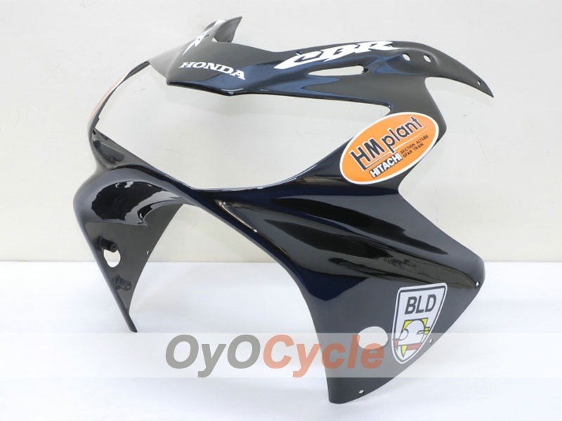 Kit de carénage injecté pour CBR900RR 929 de 00-01 - Orange, noir - HM Plant #OYO87902703