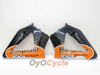 Kit de carénage injecté pour CBR900RR 929 de 00-01 - Orange, noir - HM Plant #OYO87902703