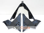 Kit de carénage injecté pour CBR900RR 929 de 00-01 - Orange, noir - HM Plant #OYO87902703