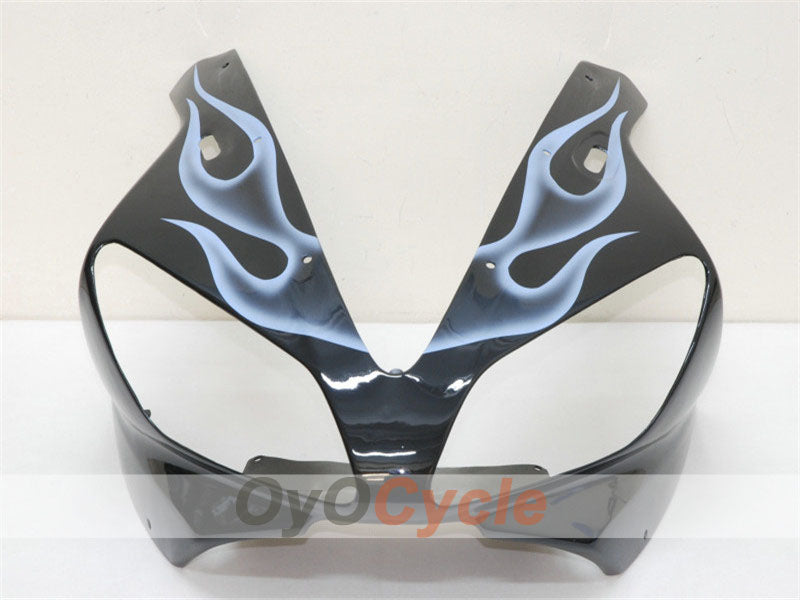 Kit de carénages injectés pour YZF-R1 00-01 - Blanc, noir - Flamme #OYO87900764