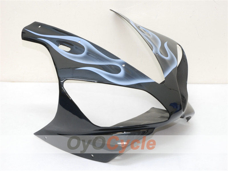 Kit de carénages injectés pour YZF-R1 00-01 - Blanc, noir - Flamme #OYO87900764