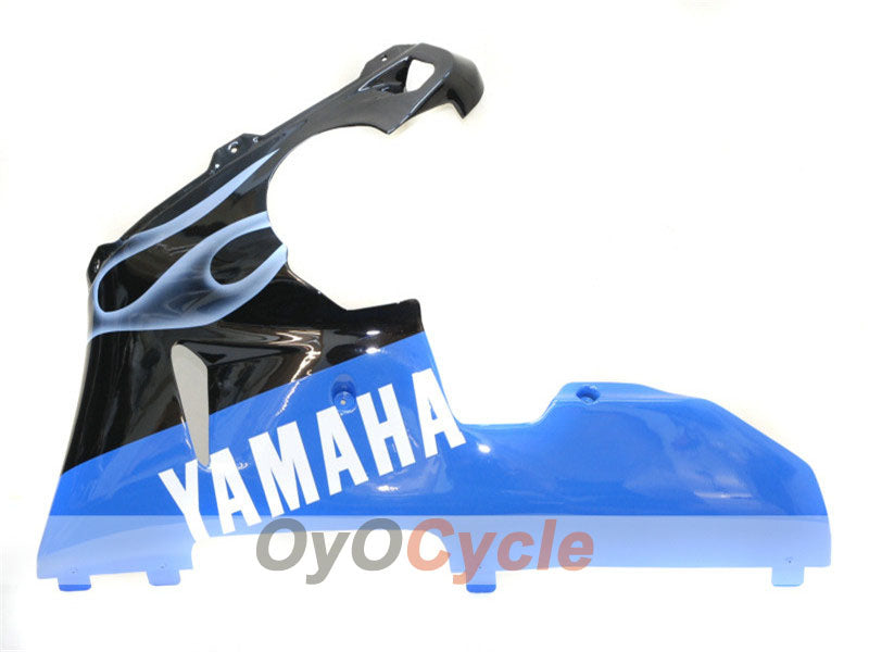 Kit de carénages injectés pour YZF-R1 00-01 - Blanc, noir - Flamme #OYO87900764