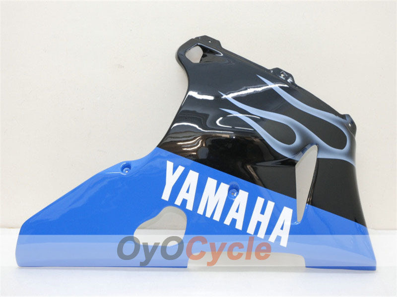 Kit de carénages injectés pour YZF-R1 00-01 - Blanc, noir - Flamme #OYO87900764