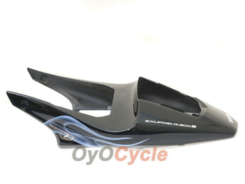 Kit de carénages injectés pour YZF-R1 00-01 - Blanc, noir - Flamme #OYO87900764