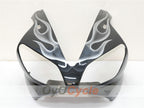 Kit de carénages injectés pour YZF-R1 00-01 - Blanc, noir - Flamme #OYO87900763