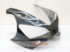 Kit de carénages injectés pour YZF-R1 00-01 - Blanc, noir - Flamme #OYO87900763