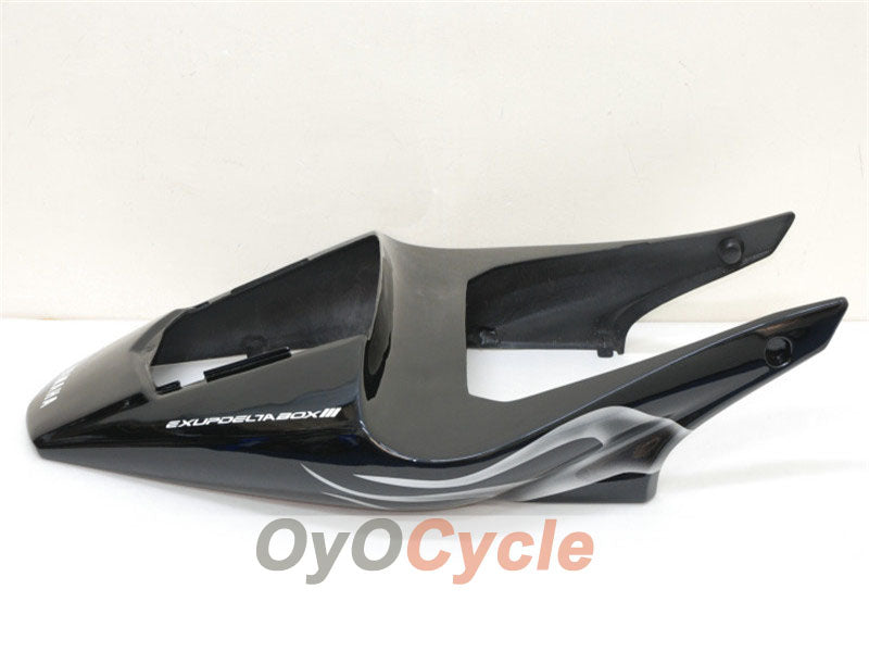 Kit de carénages injectés pour YZF-R1 00-01 - Blanc, noir - Flamme #OYO87900763