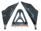 Kit de carénages injectés pour YZF-R1 00-01 - Blanc, noir - Flamme #OYO87900763