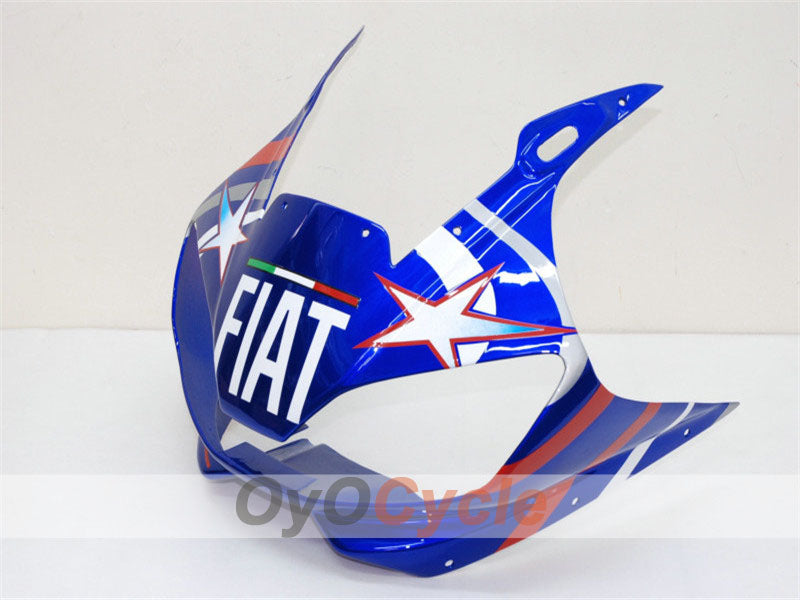 Kit de carénages à injection pour YZF-R6 98-02 - Bleu, blanc - FIAT, MOTUL #OYO87900985