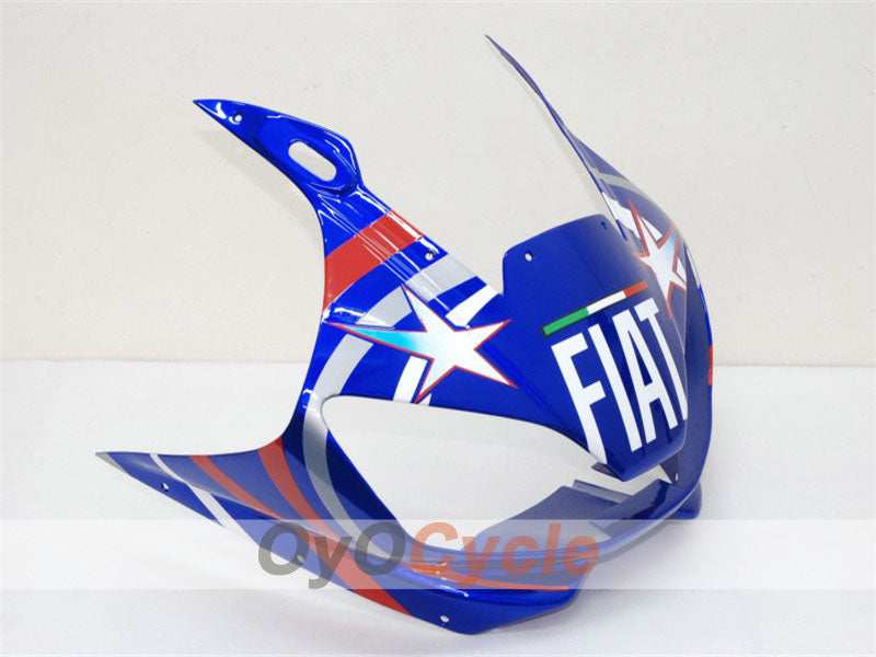 Kit de carénages à injection pour YZF-R6 98-02 - Bleu, blanc - FIAT, MOTUL #OYO87900985