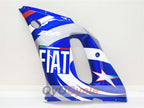 Kit de carénages à injection pour YZF-R6 98-02 - Bleu, blanc - FIAT, MOTUL #OYO87900985