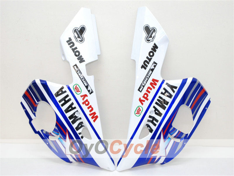 Kit de carénages à injection pour YZF-R6 98-02 - Bleu, blanc - FIAT, MOTUL #OYO87900985