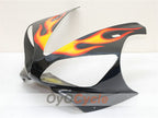 Kit de carénages injectés pour YZF-R1 00-01 - Jaune, noir - Flamme #OYO87900766