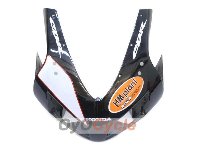 Kit de carénage injecté pour CBR600RR 03-04 - Orange, noir - HM Plant #OYO87902525
