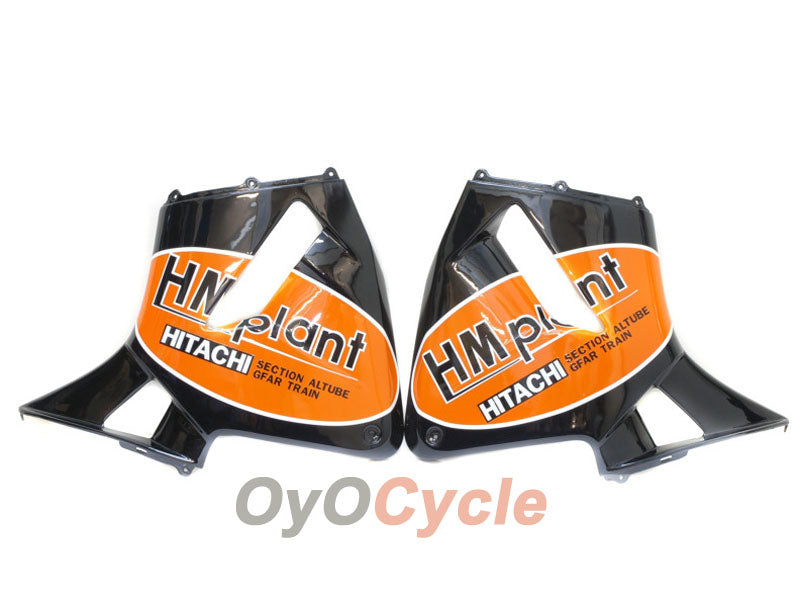 Kit de carénage injecté pour CBR600RR 03-04 - Orange, noir - HM Plant #OYO87902525 Image secondaire du produit