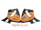Kit de carénage injecté pour CBR600RR 03-04 - Orange, noir - HM Plant #OYO87902525