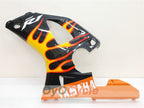 Kit de carénages injectés pour YZF-R1 00-01 - Jaune, noir - Flamme #OYO87900766