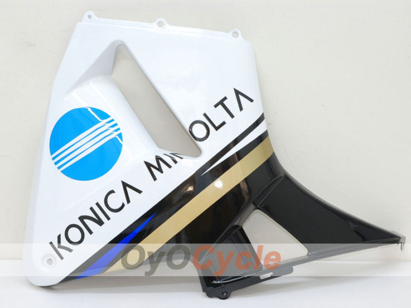 Kit de carénages injectés pour CBR600RR 05-06 - Blanc, noir - Konica Minolta, MICHELIN #OYO87900254