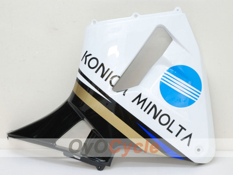 Kit de carénages injectés pour CBR600RR 05-06 - Blanc, noir - Konica Minolta, MICHELIN #OYO87900254