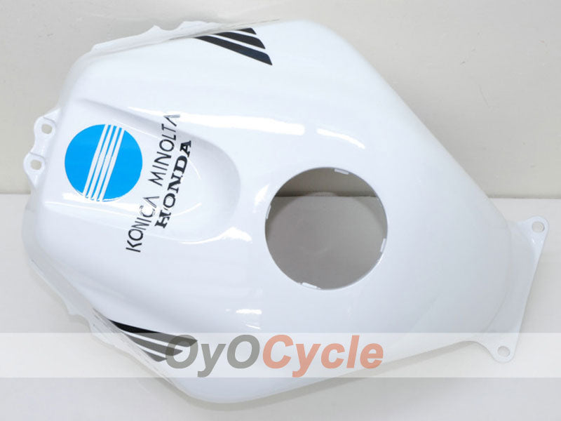 Kit de carénages injectés pour CBR600RR 05-06 - Blanc, noir - Konica Minolta, MICHELIN #OYO87900254