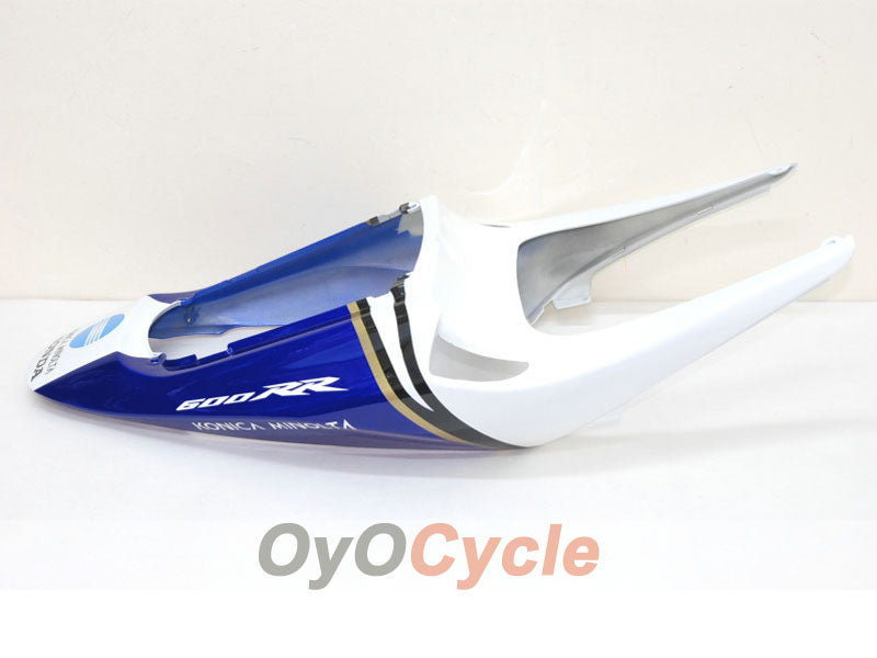 Kit de carénages injectés pour CBR600RR 05-06 - Blanc, noir - Konica Minolta, MICHELIN #OYO87900254