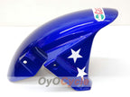 Kit de carénage injecté pour CBR600RR 03-04 - Rouge, Bleu - Castrol #OYO87900222