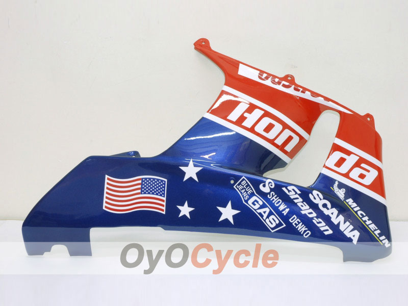 Kit de carénages à injection pour CBR900RR 929 00-01 - Rouge, bleu - Castrol #OYO87902694