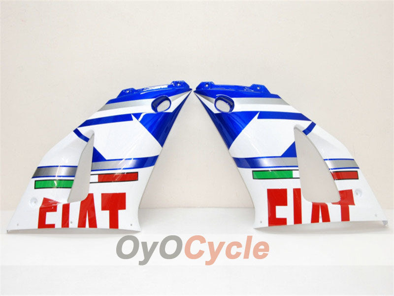 Kit de carénage à injection pour YZF-R1 98-99 - Bleu, Blanc - FIAT #OYO87900735