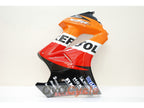 Kit de carénage à injection pour VFR800 02-13 - Rouge, Orange - Repsol #OYO87902833