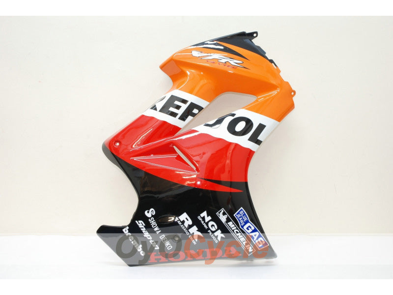 Kit de carénage à injection pour VFR800 02-13 - Rouge, Orange - Repsol #OYO87902833