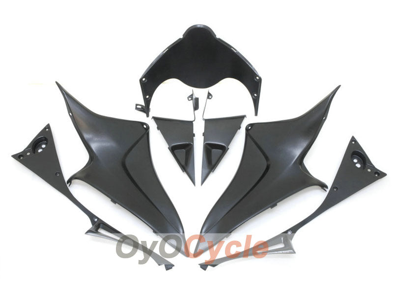 Kit de carénage à injection pour CBR600RR 07-08 - Blanc, Noir - West #OYO87900439