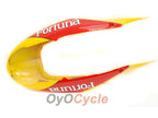 Kit de carénage à injection pour CBR600F4 99-00 - Rouge, Jaune - Castrol #OYO87900112