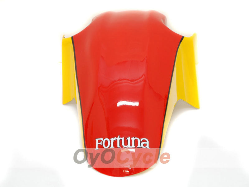 Kit de carénage à injection pour CBR600F4 99-00 - Rouge, Jaune - Castrol #OYO87900112