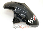 Kit de carénages injectés pour NINJA ZX-10R 04-05 - Blanc, Noir - West #OYO87901550