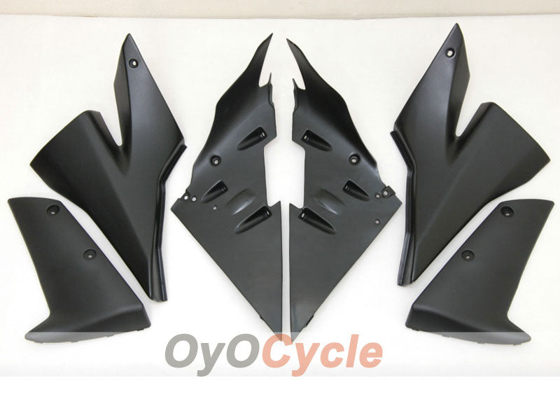 Kit de carénages injectés pour NINJA ZX-10R 04-05 - Blanc, Noir - West #OYO87901550