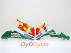 Kit de carénage injecté pour CBR900RR 929 de 00-01 - Rouge, jaune - Fortuna #OYO87902702