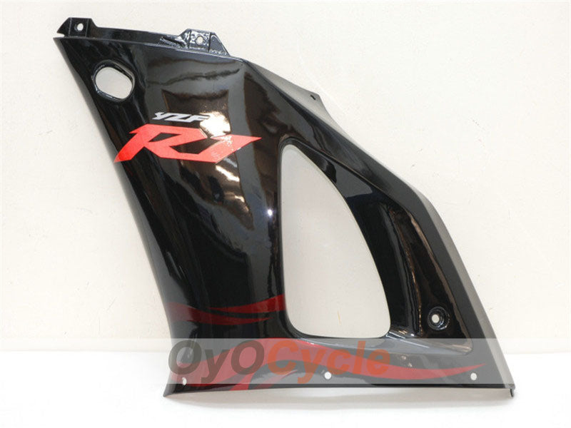 Kit de carénages injectés pour YZF-R1 00-01 - Rouge, noir - Flamme #OYO87900767